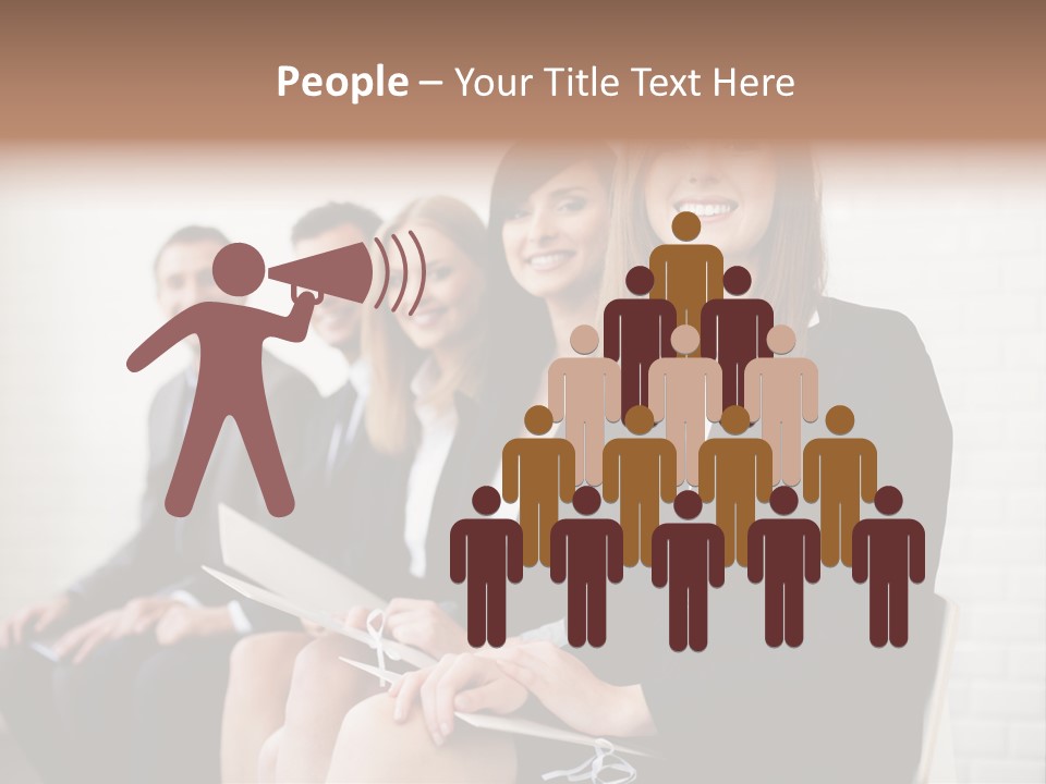 Team Leader Businessman Occupation PowerPoint Template