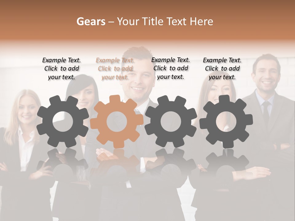 Content Success Formal Wear PowerPoint Template