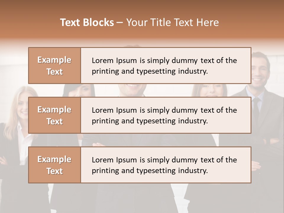 Content Success Formal Wear PowerPoint Template