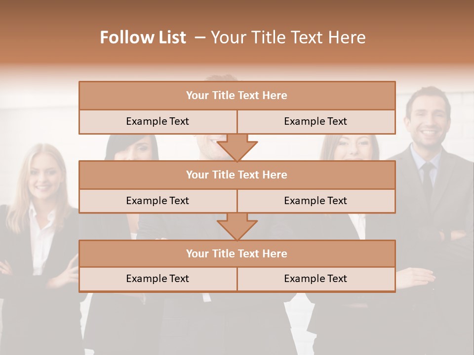 Content Success Formal Wear PowerPoint Template
