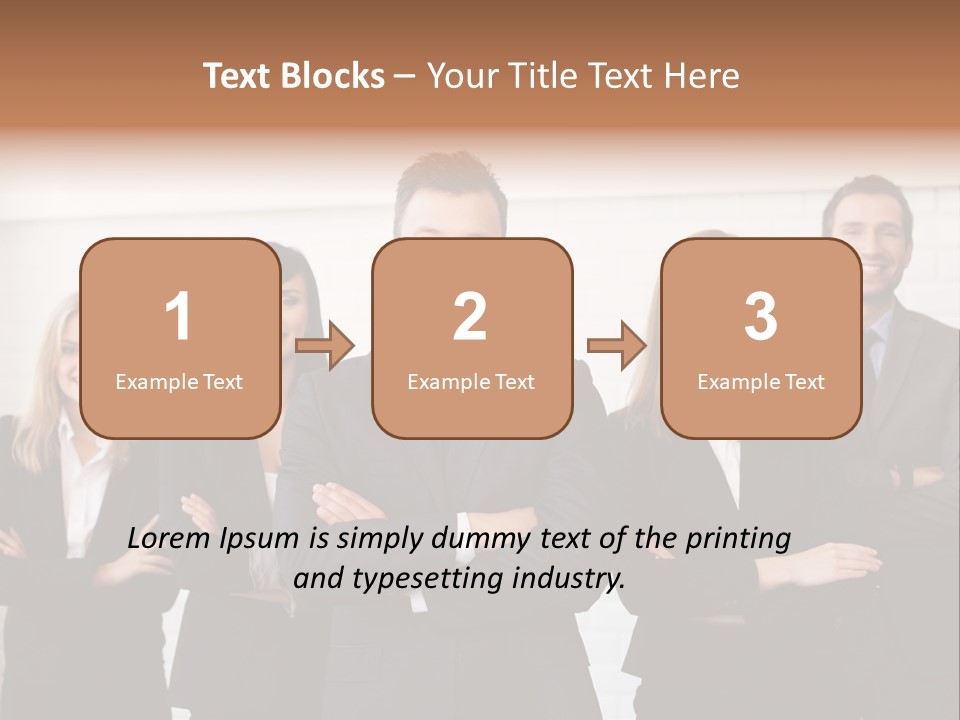 Content Success Formal Wear PowerPoint Template