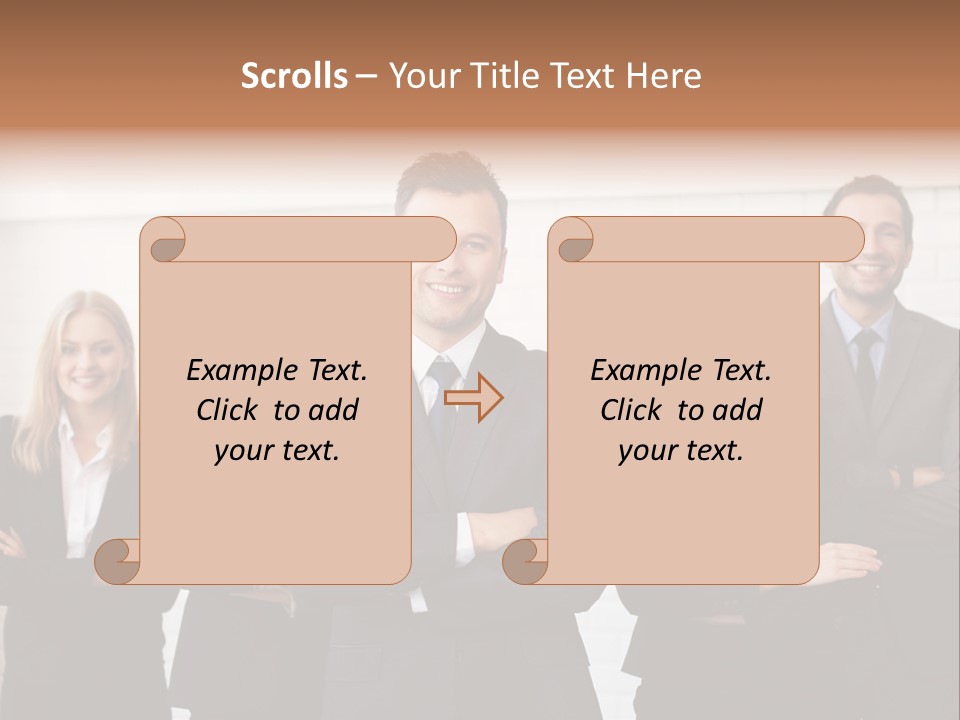 Content Success Formal Wear PowerPoint Template