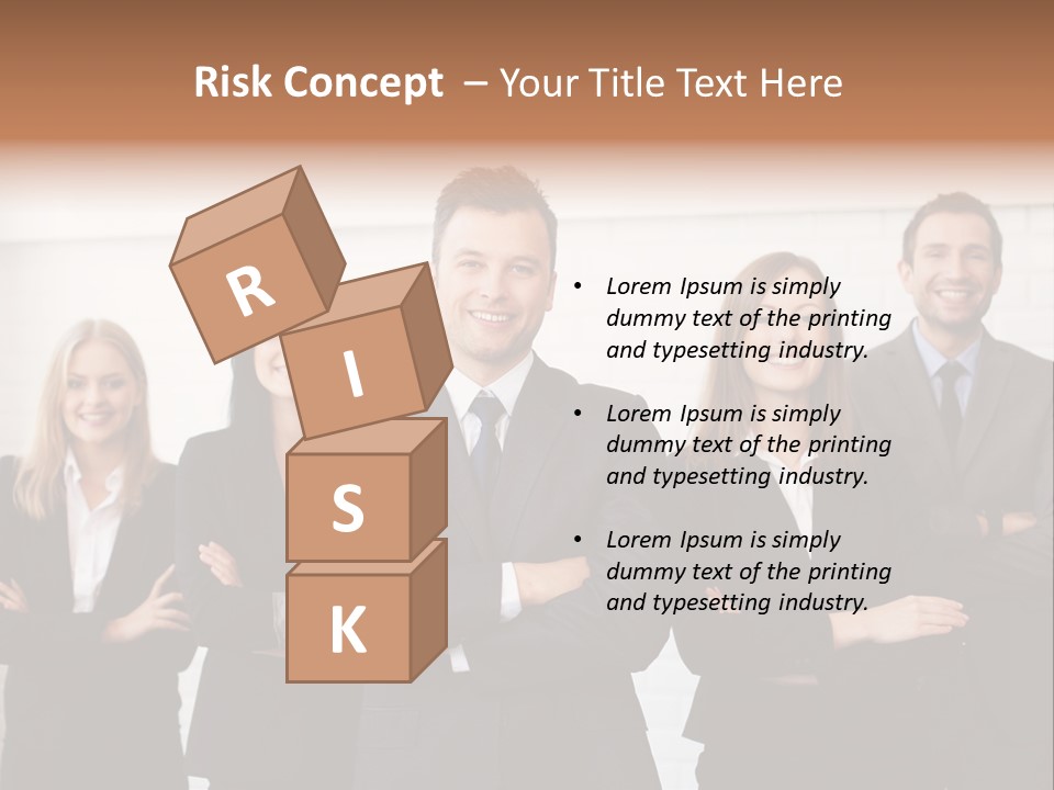 Content Success Formal Wear PowerPoint Template