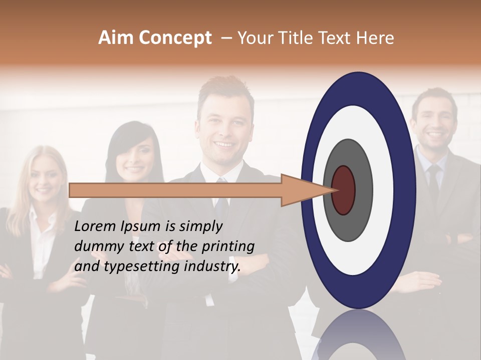 Content Success Formal Wear PowerPoint Template