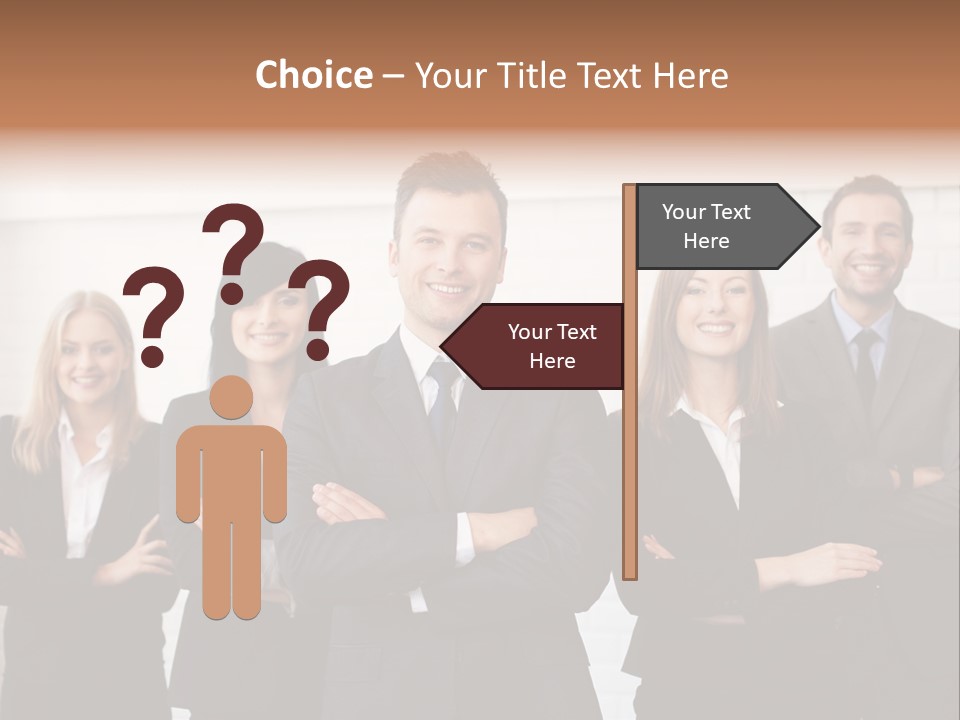 Content Success Formal Wear PowerPoint Template