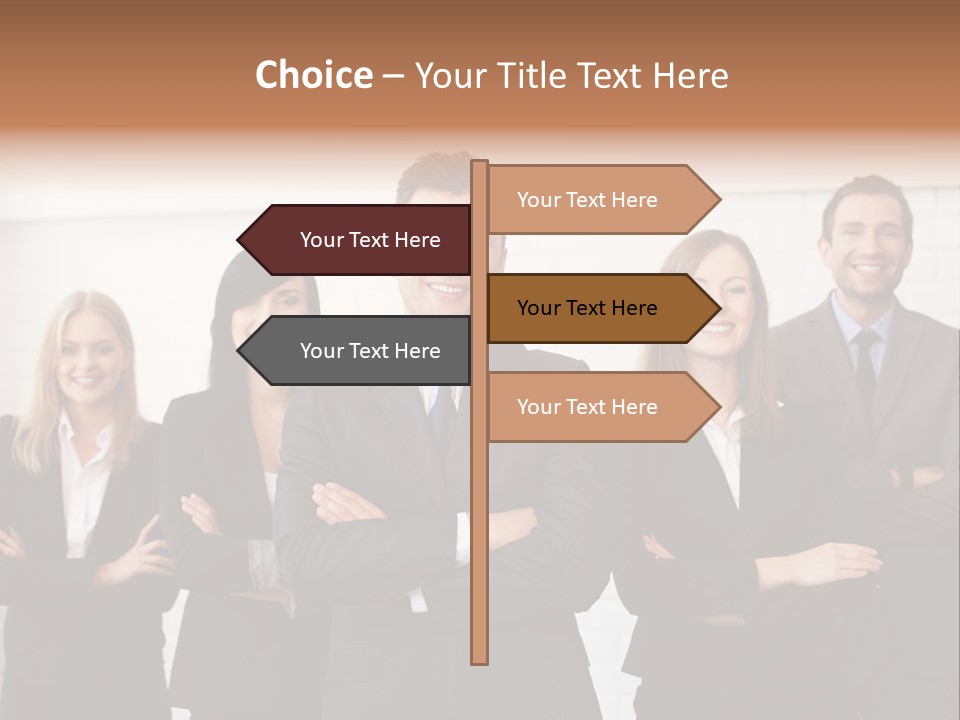 Content Success Formal Wear PowerPoint Template