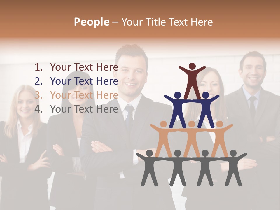 Content Success Formal Wear PowerPoint Template