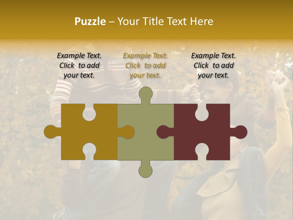 Beautiful Caucasian Friendship PowerPoint Template