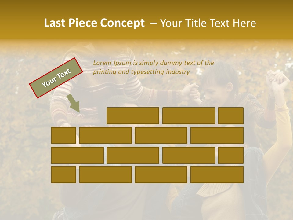 Beautiful Caucasian Friendship PowerPoint Template