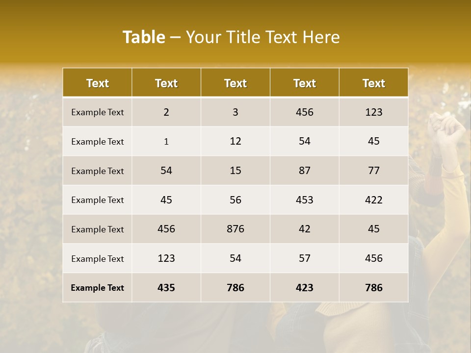 Beautiful Caucasian Friendship PowerPoint Template