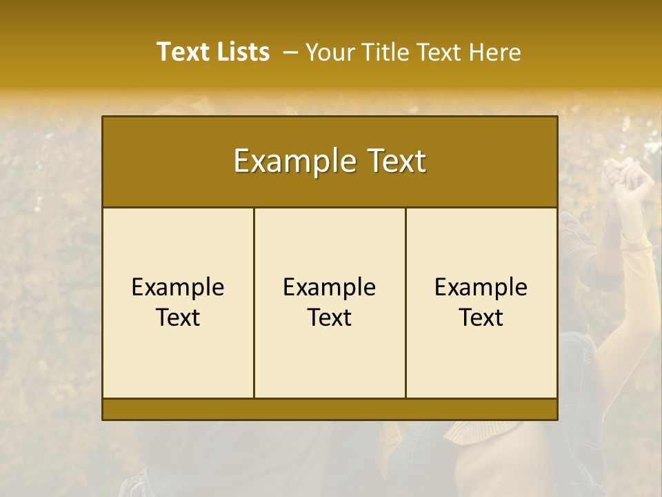 Beautiful Caucasian Friendship PowerPoint Template