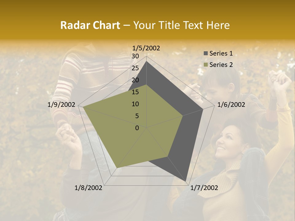 Beautiful Caucasian Friendship PowerPoint Template