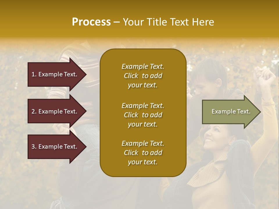 Beautiful Caucasian Friendship PowerPoint Template