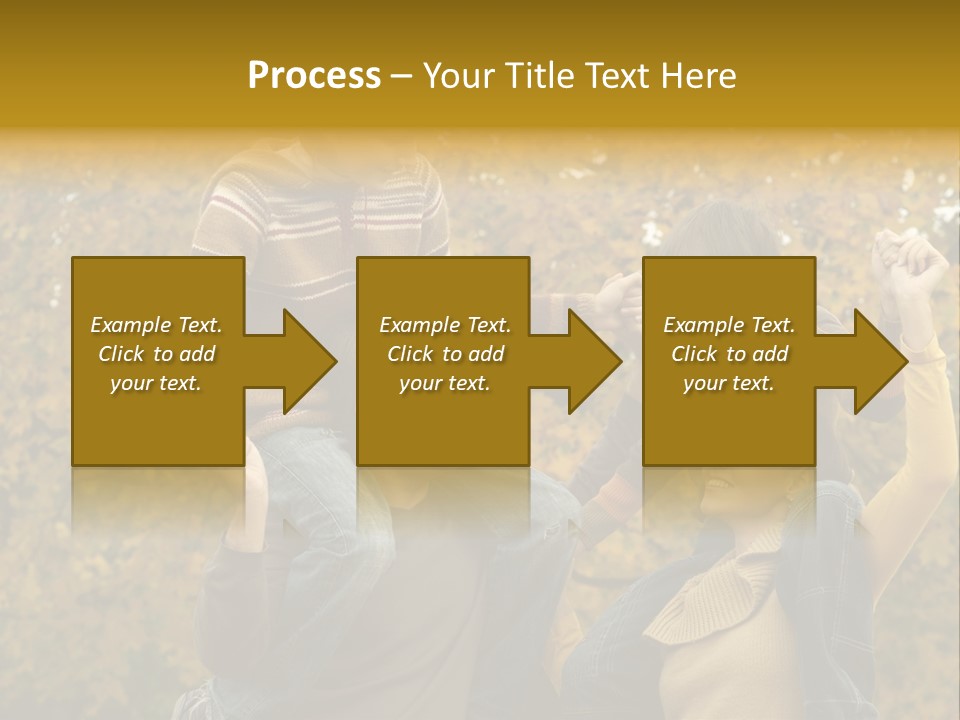 Beautiful Caucasian Friendship PowerPoint Template