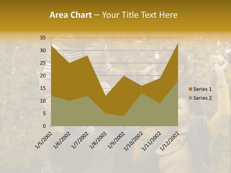 Beautiful Caucasian Friendship PowerPoint Template