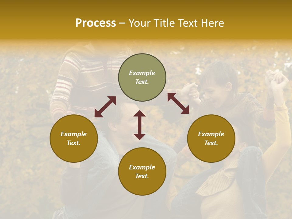 Beautiful Caucasian Friendship PowerPoint Template