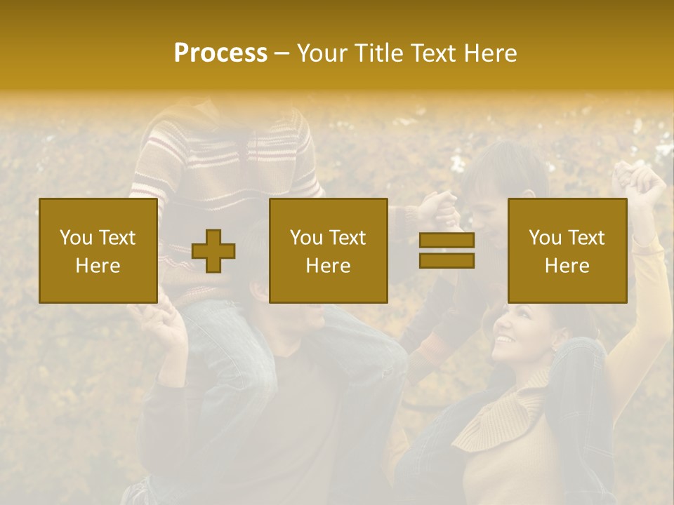 Beautiful Caucasian Friendship PowerPoint Template