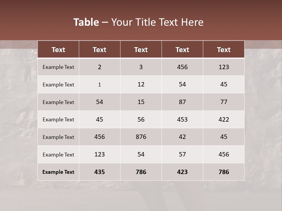 Balancing Athletic Exercise PowerPoint Template