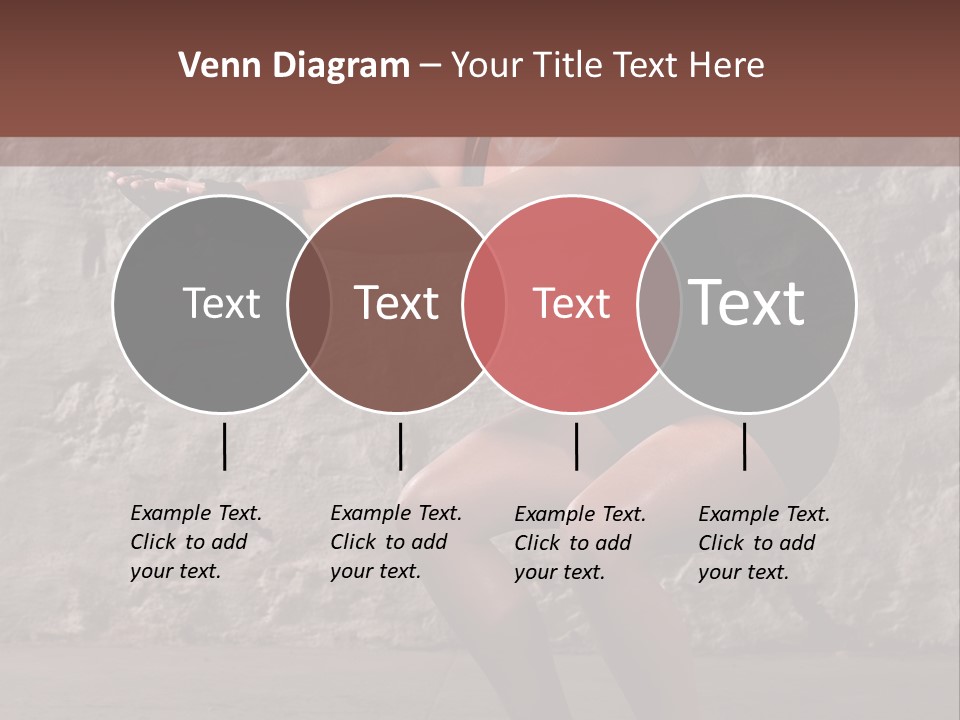 Balancing Athletic Exercise PowerPoint Template