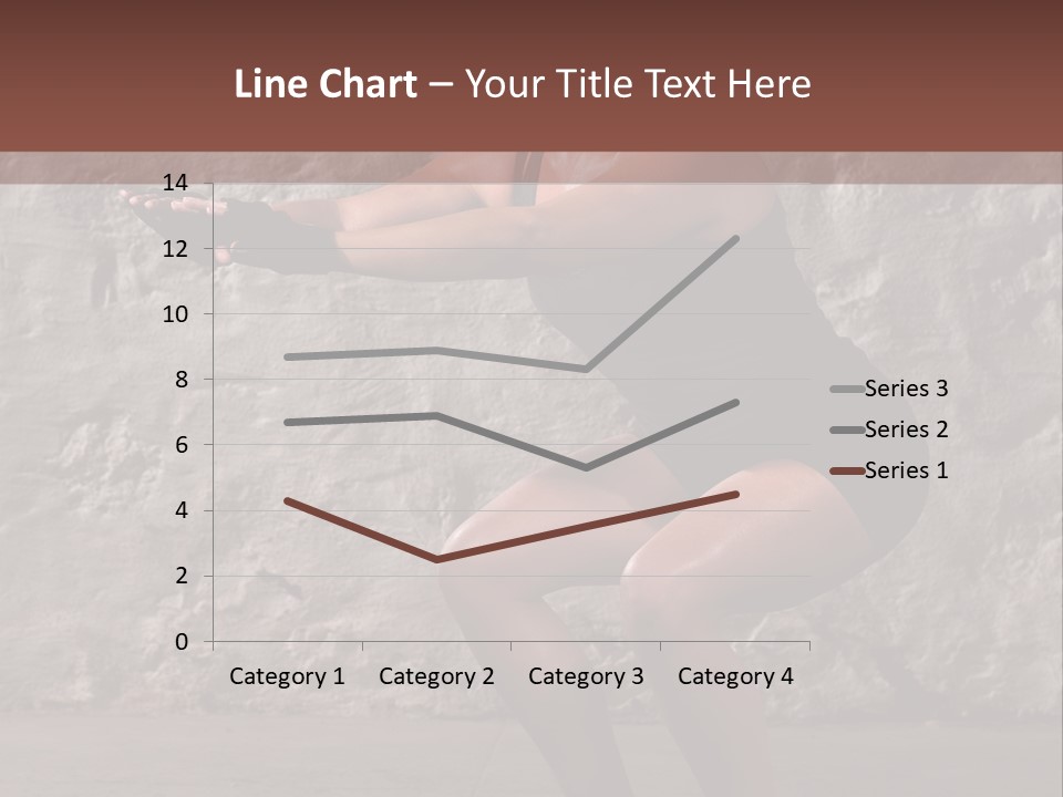 Balancing Athletic Exercise PowerPoint Template