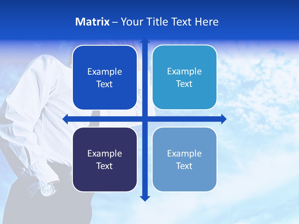 Tie Male Conceptual PowerPoint Template