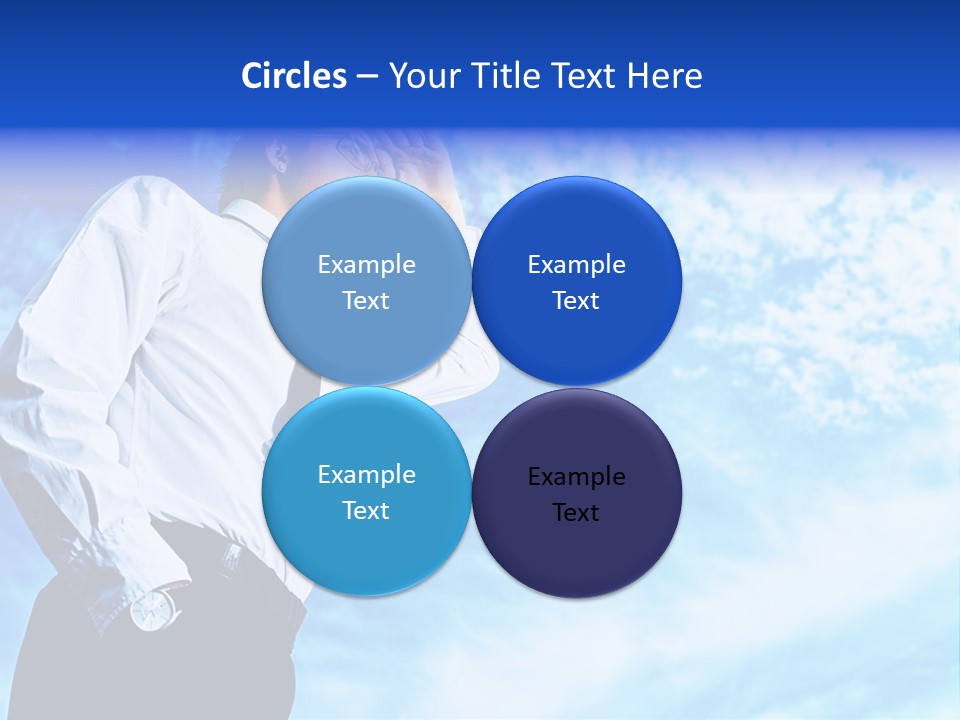 Tie Male Conceptual PowerPoint Template