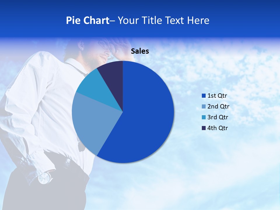 Tie Male Conceptual PowerPoint Template