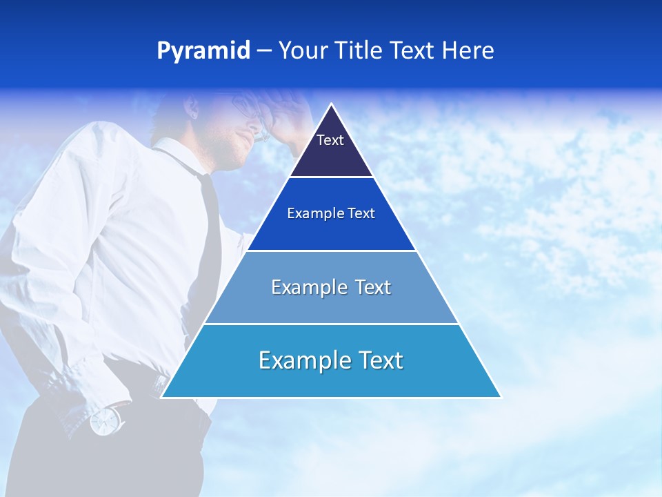 Tie Male Conceptual PowerPoint Template