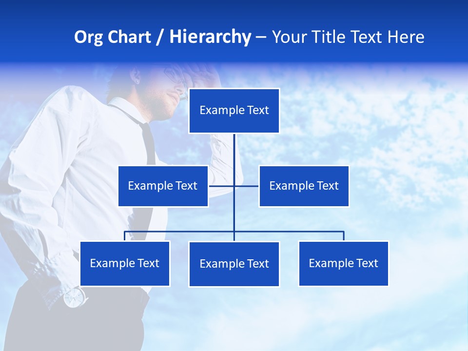 Tie Male Conceptual PowerPoint Template