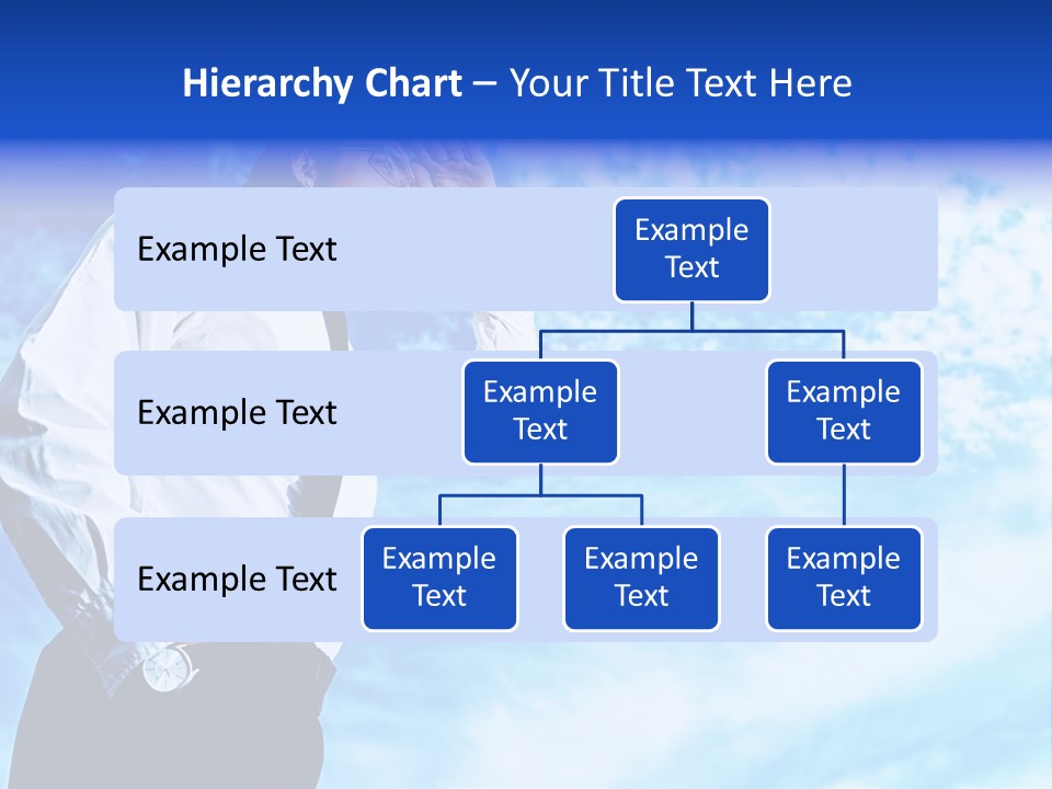 Tie Male Conceptual PowerPoint Template