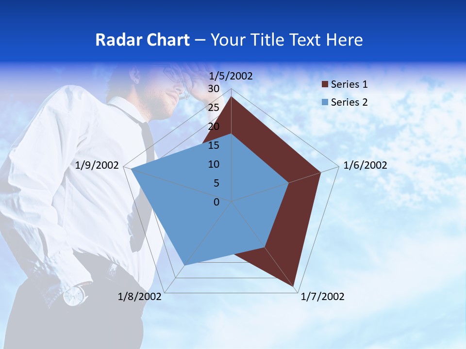 Tie Male Conceptual PowerPoint Template