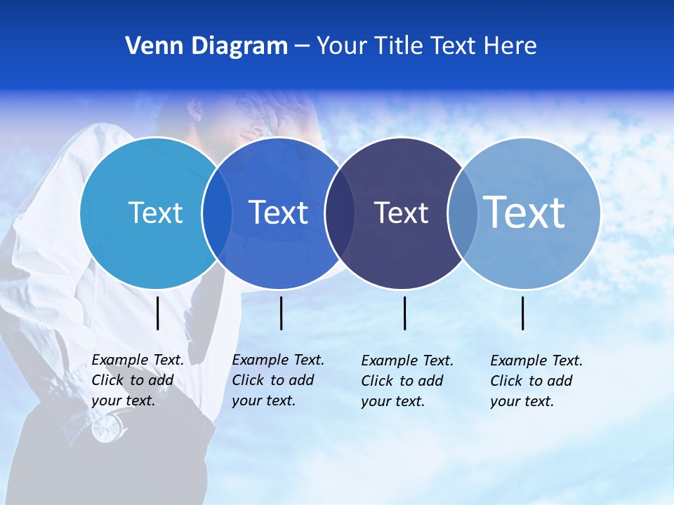 Tie Male Conceptual PowerPoint Template