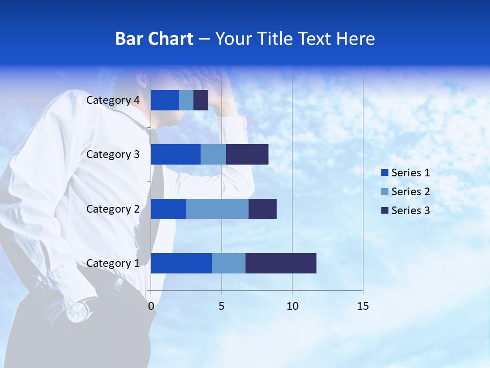 Tie Male Conceptual PowerPoint Template