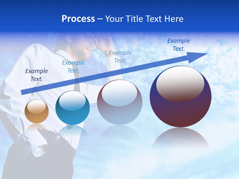 Tie Male Conceptual PowerPoint Template
