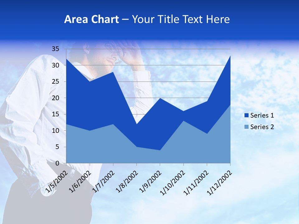 Tie Male Conceptual PowerPoint Template
