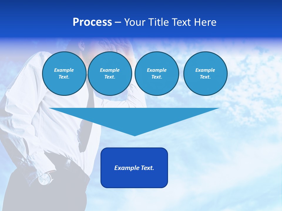 Tie Male Conceptual PowerPoint Template
