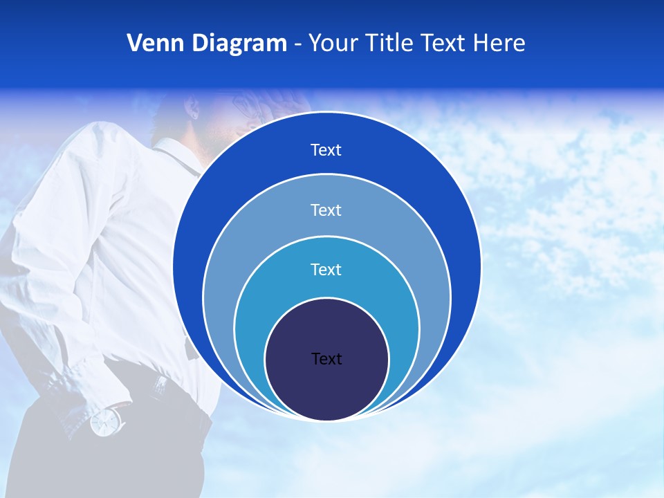 Tie Male Conceptual PowerPoint Template