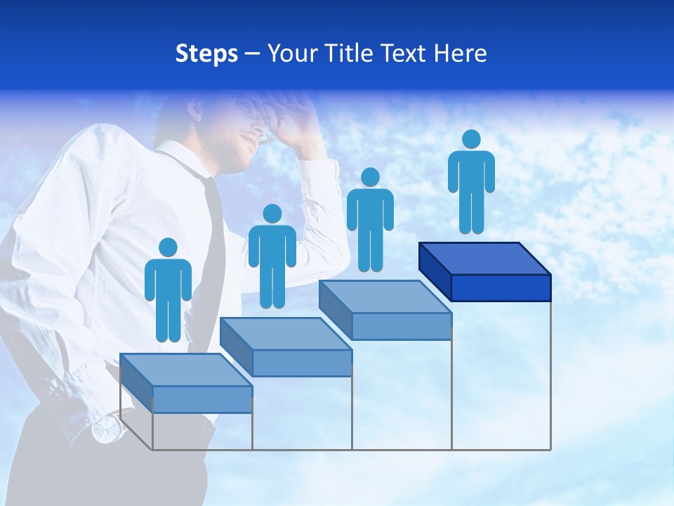 Tie Male Conceptual PowerPoint Template