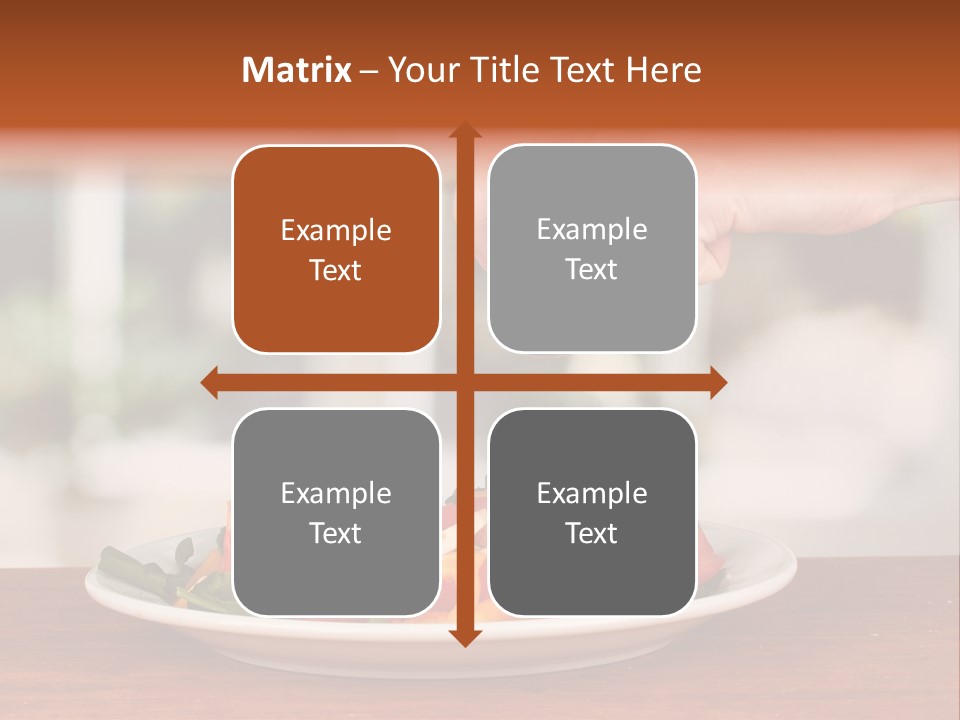 Paprika Dishware Salt PowerPoint Template