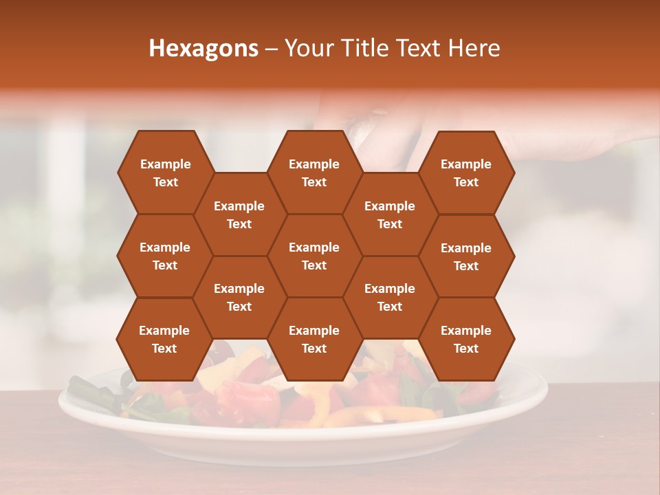 Paprika Dishware Salt PowerPoint Template