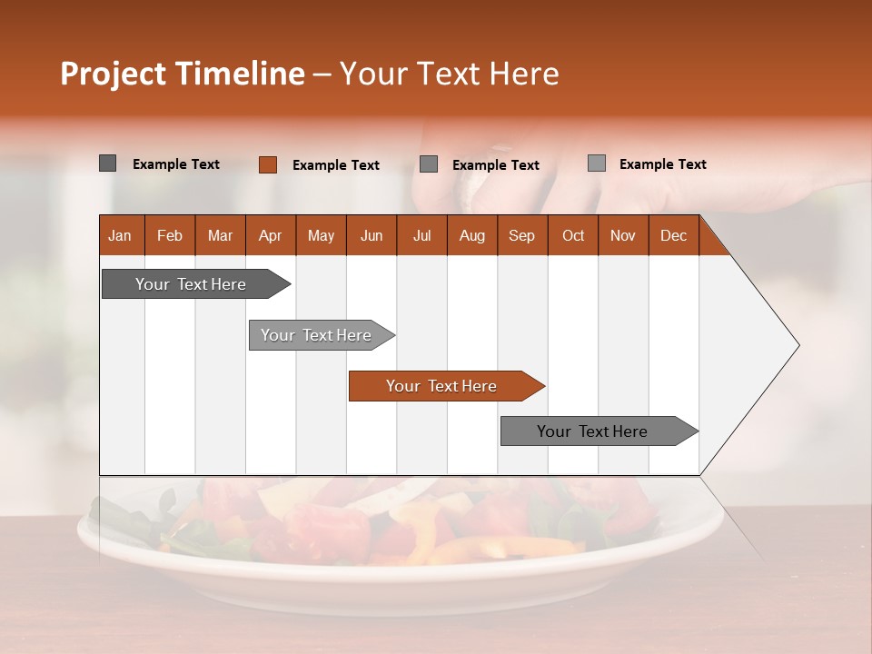 Paprika Dishware Salt PowerPoint Template