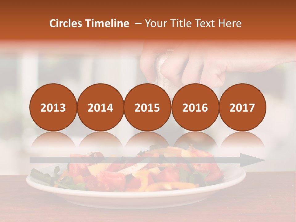 Paprika Dishware Salt PowerPoint Template