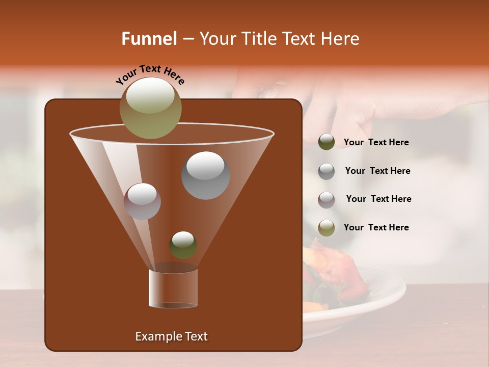 Paprika Dishware Salt PowerPoint Template