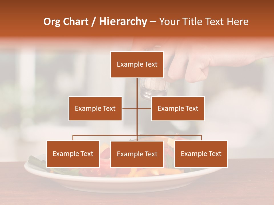 Paprika Dishware Salt PowerPoint Template