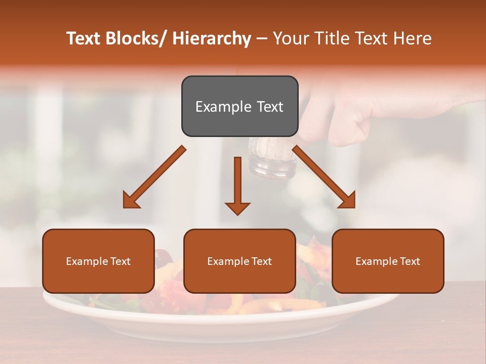 Paprika Dishware Salt PowerPoint Template