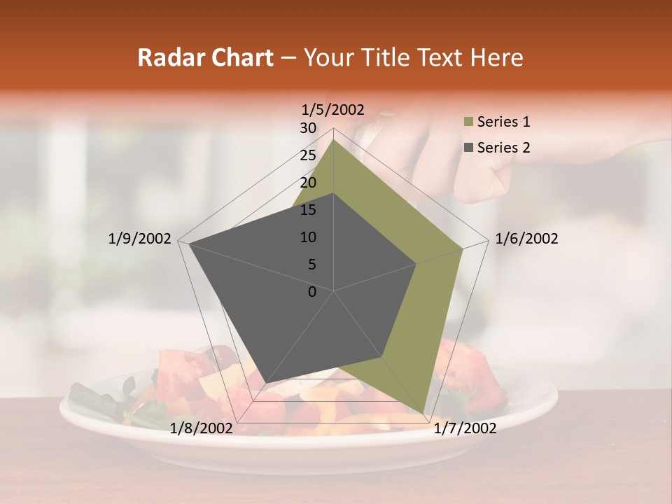Paprika Dishware Salt PowerPoint Template