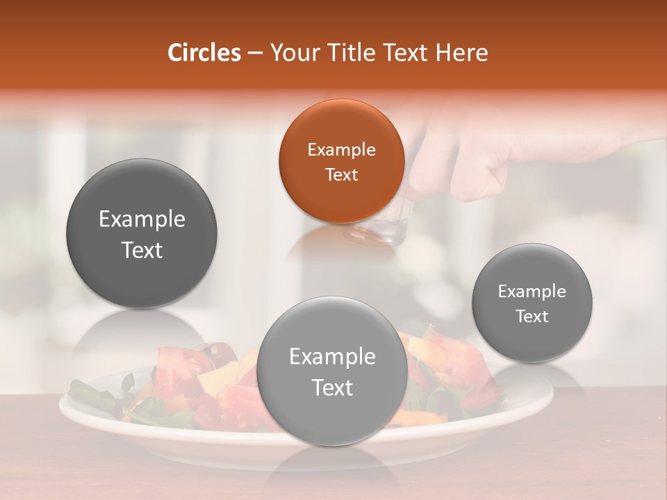 Paprika Dishware Salt PowerPoint Template