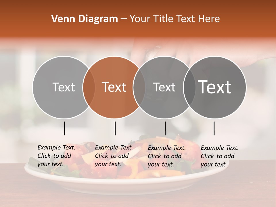Paprika Dishware Salt PowerPoint Template