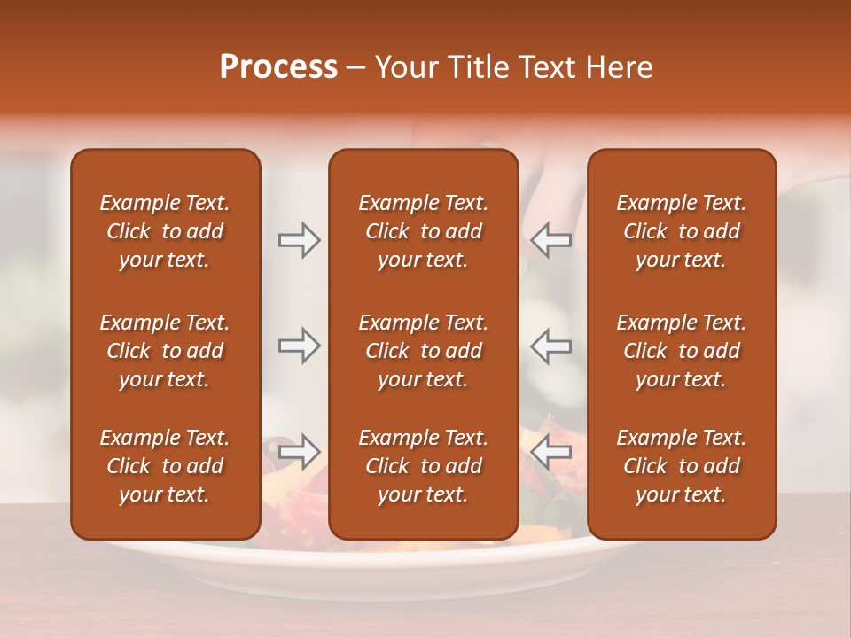 Paprika Dishware Salt PowerPoint Template