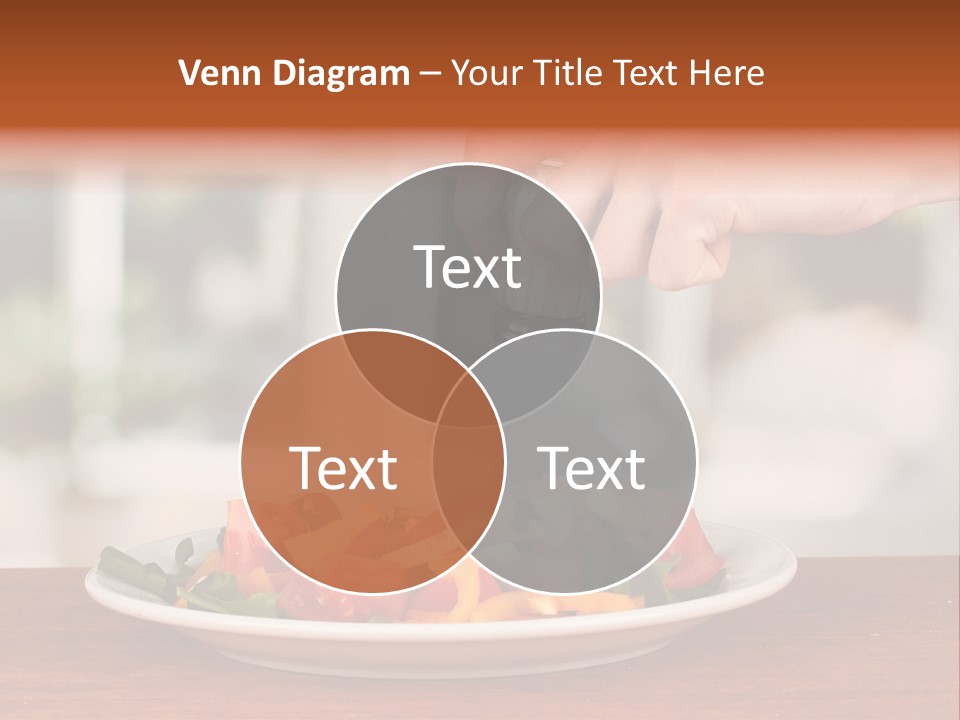 Paprika Dishware Salt PowerPoint Template